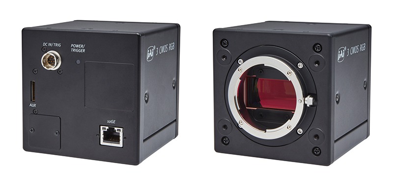 Erste CMOS-Farbzeilenkamera mit GigE Vision over 10GBASE-T